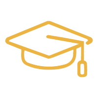 学位帽のアイコン